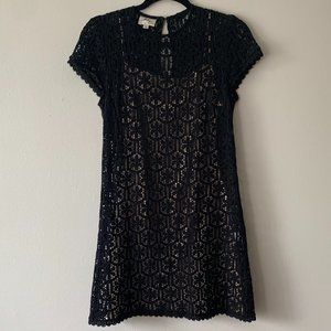 Milly of New York Black Lace Dress